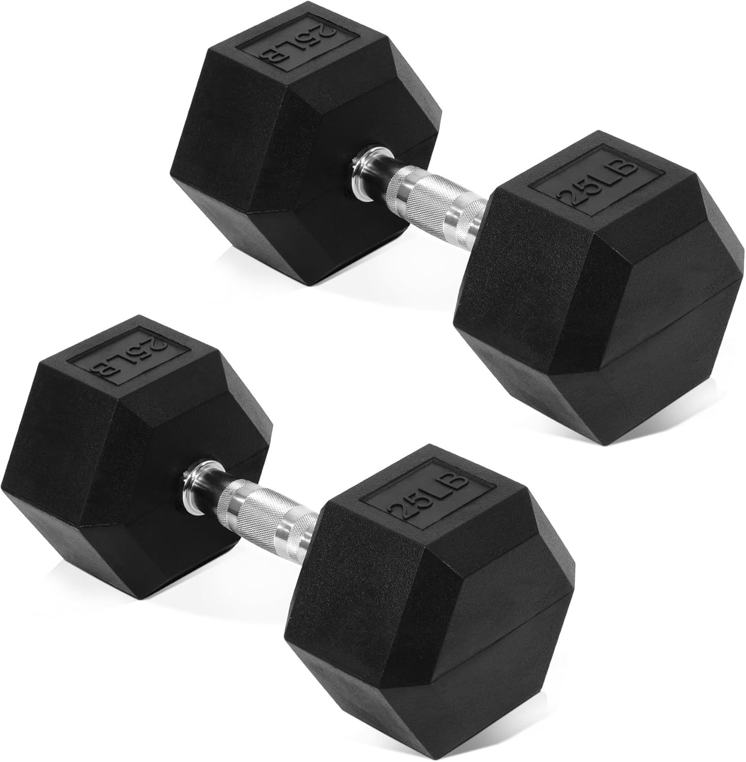 Fitvids Rubber Encased Hex (25 lb)
