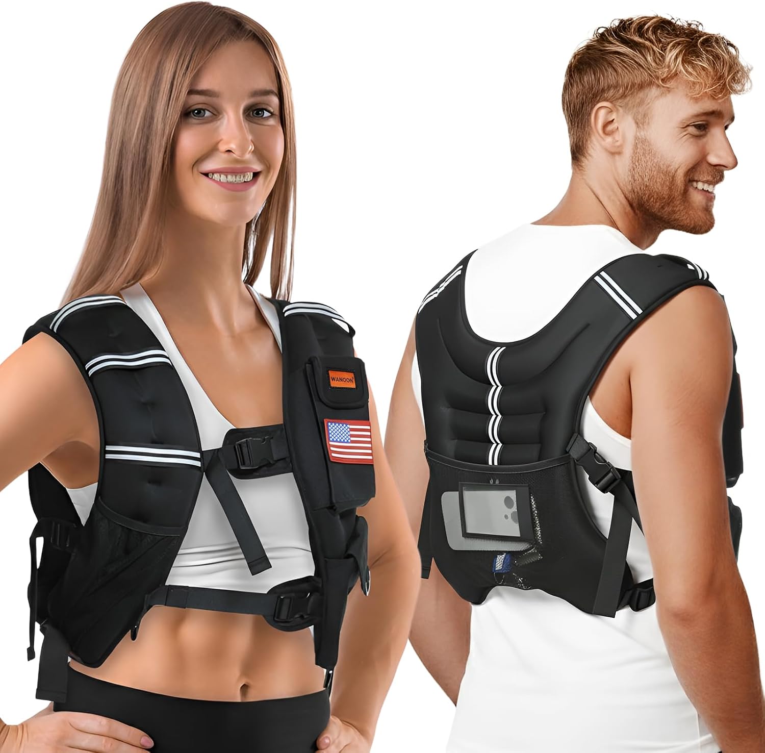 WANOON 30LB Tactical/Breathable Vest