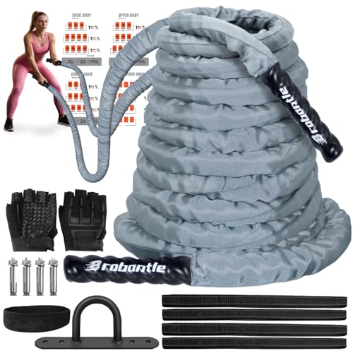 Brobantle Battle Rope (30/40/50FT)