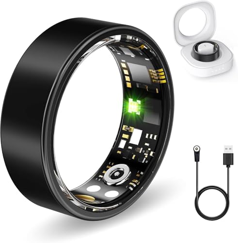 FKGZJF Smart Health Ring (Black)