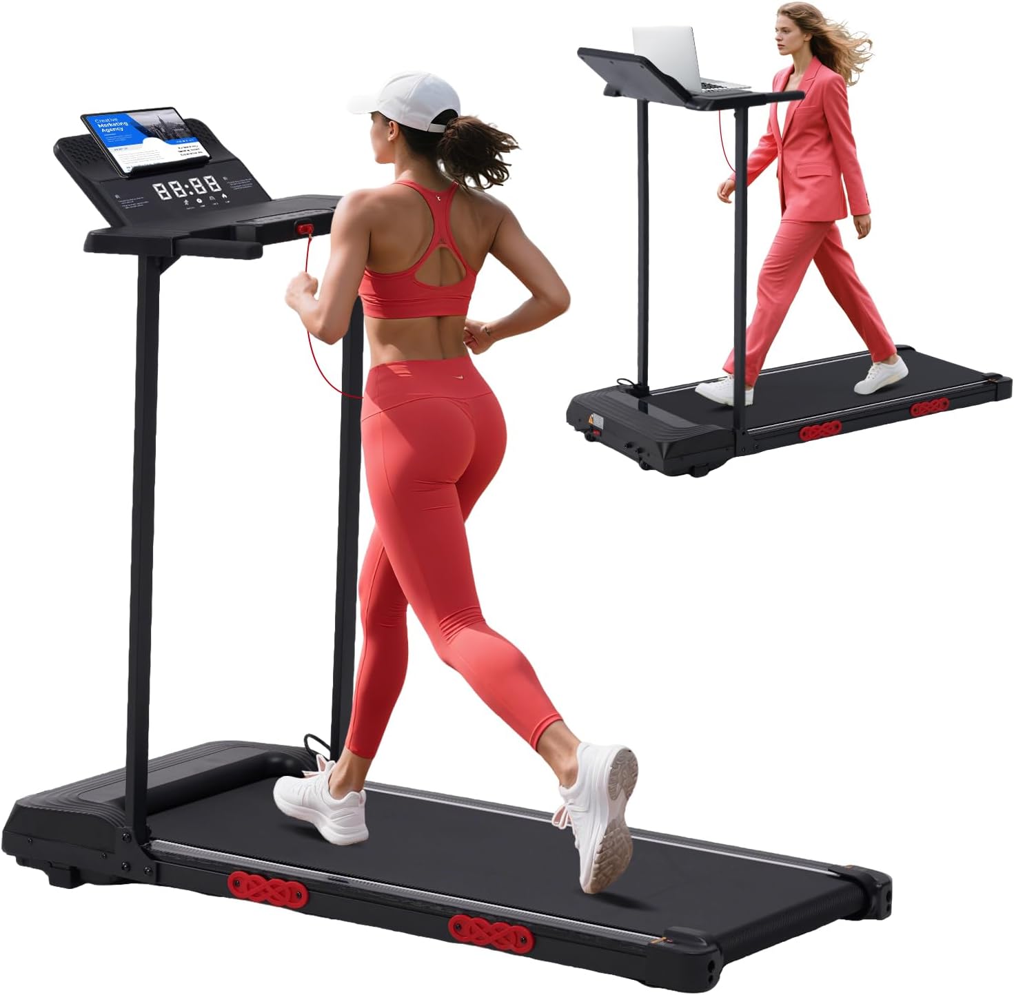 MCRG Walking Pad Treadmill