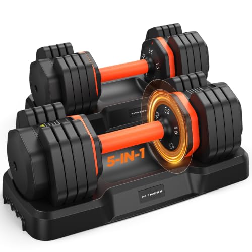 LifeOG 2025 Adjustable Dumbbells