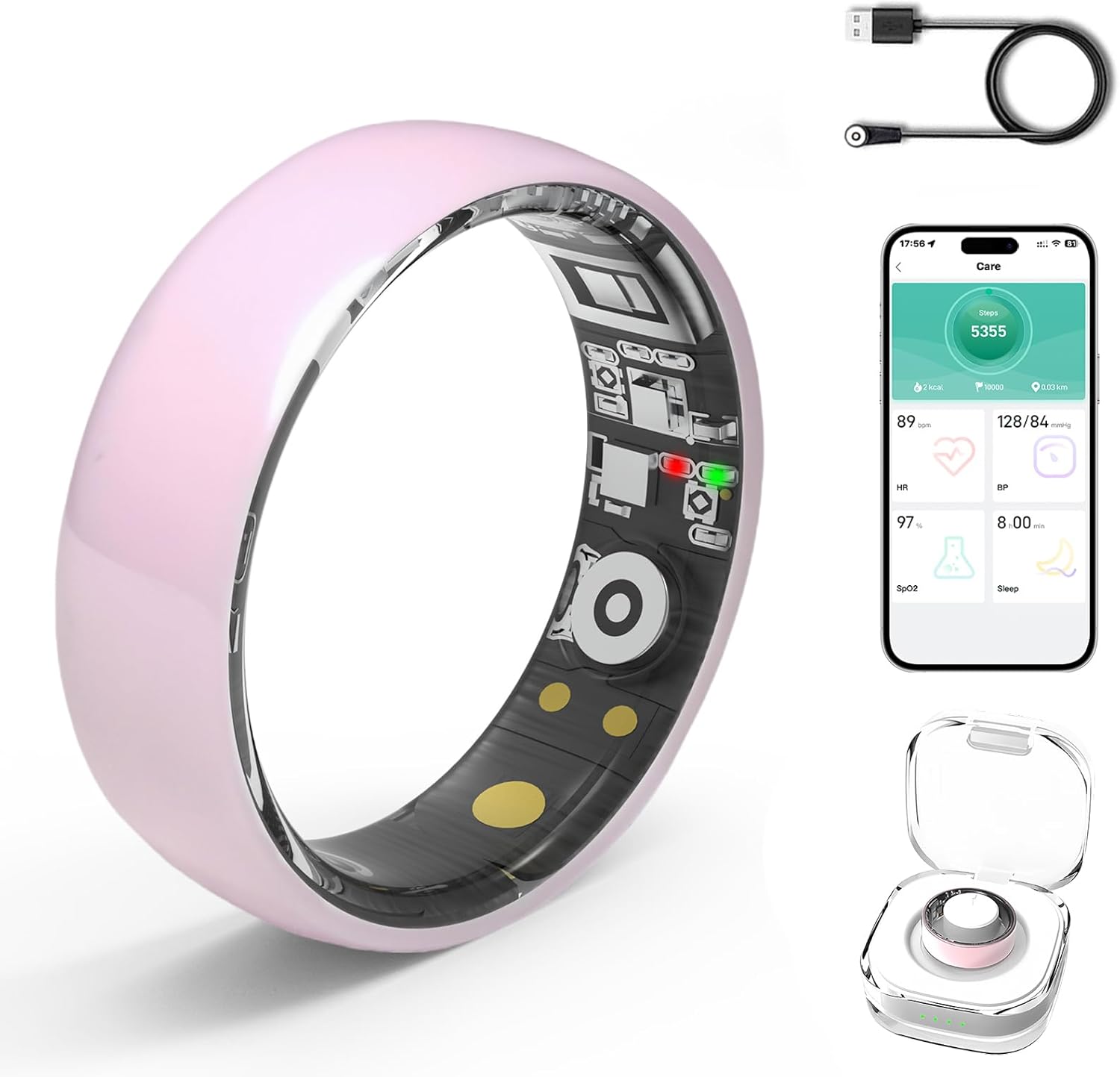 MUMU Smart Ring (Pink 9)