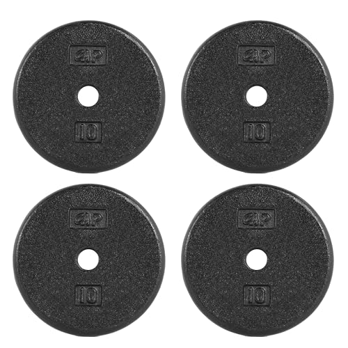 CAP Barbell Standard 1-Inch Cast Iron Weight Plates