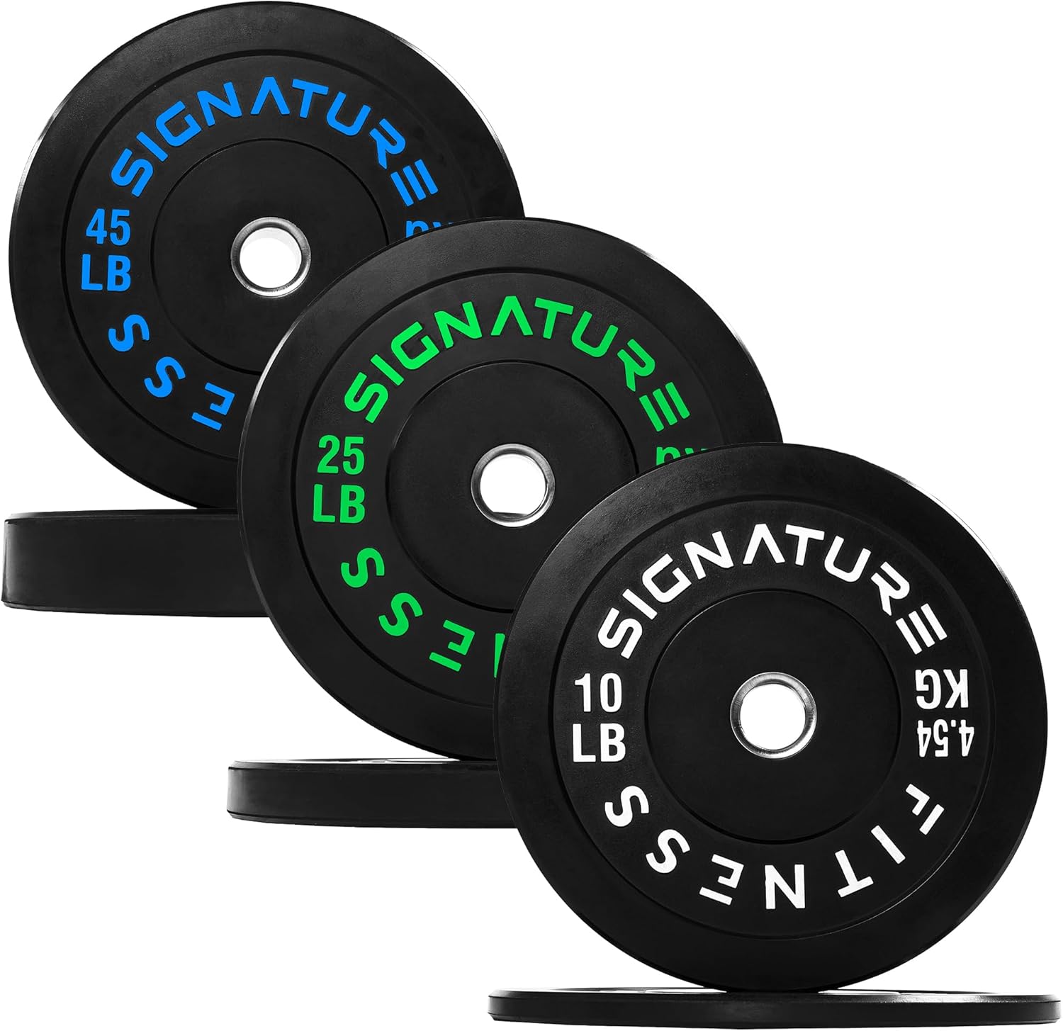 Olympic Bumper Plates Set, 2" Weight Plates for Strength Training & Weightlifting, Paris or Set or Set with Barbell, Multiple Options