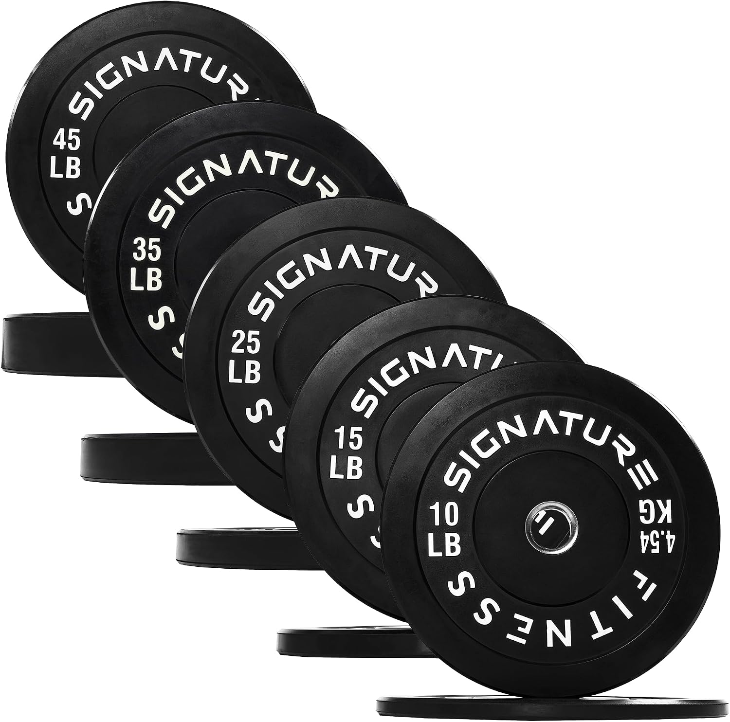 Olympic Bumper Plates Set, 2" Weight Plates for Strength Training & Weightlifting, Paris or Set or Set with Barbell, Multiple Options